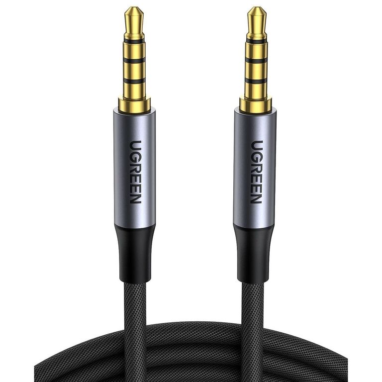 Cable Audio Auxiliar 3m TRRS 3.5mm Nylon AV183 - 20785