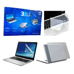 GENERICO - Kit Protector para Laptop 3 en 1 Teclado Pantalla y Tapa 15.6" TO‑301