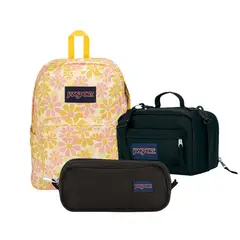 JANSPORT - Pack Mochila-Lonchera-Cartuchera Plus