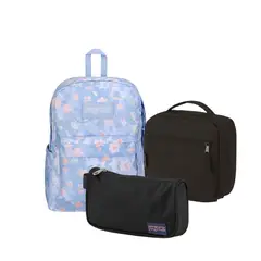 JANSPORT - Pack Mochila-Lonchera-Cartuchera