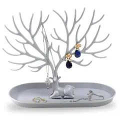 MINARI - Joyero Ciervo Organizador de Joyas Exhibidor GR JC12