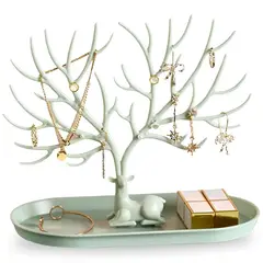 MINARI - Joyero Ciervo Organizador de Joyas Exhibidor VR JC12