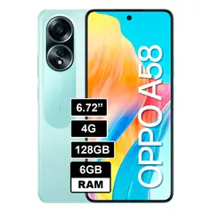 OPPO - A58 128GB 6GB RAM Verde