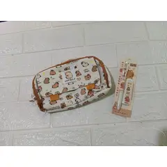 GENERICO - SET DE CARTUCHERA Y PORTAMINA 05mm DE CAPIBARA