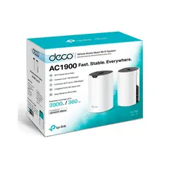 TP LINK - ROUTER TP-LINK DECO S7-2 MESH INTELIGENTE DOBLE BAND AC1900 KIT-2