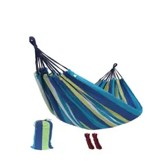 CUTE - HAMACA COLGANTE CON FUNDA PORTÁTIL MULTICOLOR AZUL