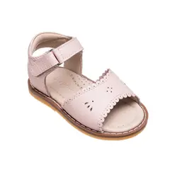 ELEPHANTITO - TBB38 Classic Sandal wScallop Blanco Primeros Pasos Niña
