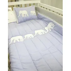 JOCATHEX - Edredón de cuna Elefante