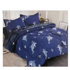 GENERICO - EDREDÓN TELA CON PIEL DE ANGEL KIDS 5 PIEZAS 1.5PLZ