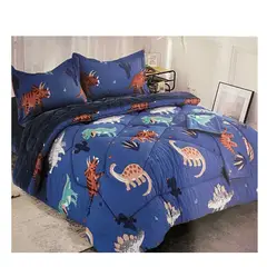 GENERICO - EDREDÓN TELA CON PIEL DE ANGEL KIDS 5 PIEZAS 1.5PLZ