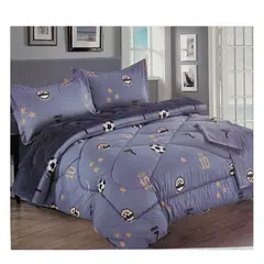 GENERICO - EDREDÓN TELA CON PIEL DE ANGEL KIDS 5 PIEZAS 1.5PLZ