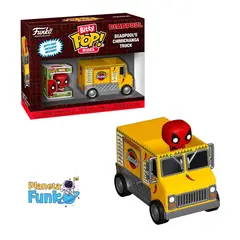 FUNKO - BITTY POP MARVEL DEADPOOL WITH CHIMICHANGA TRUCK