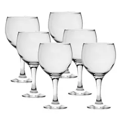 NADIR - Copa Gin 600ml Vidrio Resistente y Versátil Set 6 Copas
