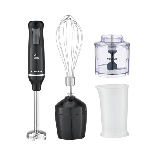 Batidora de Inmersion Robot 500 Plus Inox II Negro