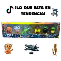 GENERICO - SET DE JUGUETE VIRAL TRALALERO TRALALA X6