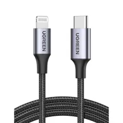 UGREEN - Cable Usb C - Lightning iPad iPhone Cargar Rapida 2m