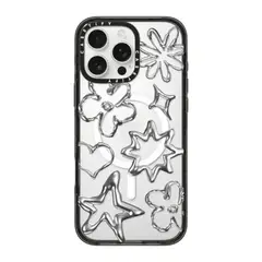CASETIFY - CASE CHROME DOODLES CON MAGSAFE - IPHONE15 PRO