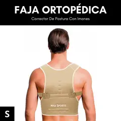 GENERICO - Corrector De Postura Con Imanes S