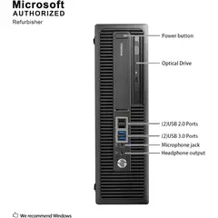 HP - ProDesk 600 G1 DESKTOP I3-4130 4 RAM 500GB windows10