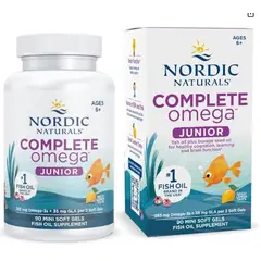 GENERICO - COMPLETE OMEGA JUNIOR NORDIC NATURALS- 90 MINI GELES