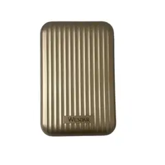 WESDAR - - Power Bank Inalámbrico y magnético 5000mah PDQC 15W - Dorado