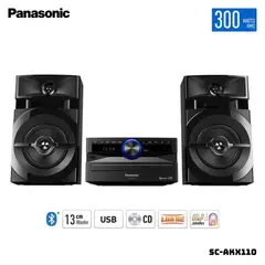 Panasonic - PARLANTES 300W MINI COMPONENTE - SC-AKX110