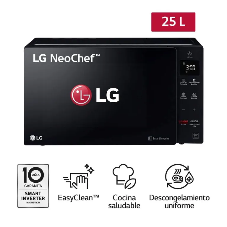 Horno Microondas MS2536GIS EasyClean 25L