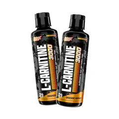 NUTREX RESEARCH - Carnitina L- Carnitine 3000 Liquido - Orange Mango Pack X 2