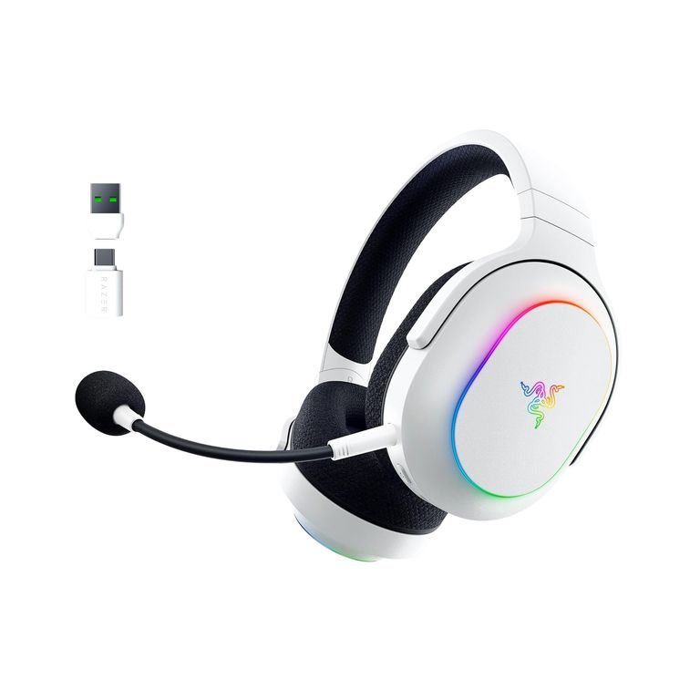 Audifonos Gamer Barracuda X 70H Smartswitch BT Chroma RGB Blanco