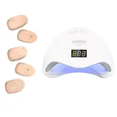 GENERICO - Sticky Nails - Uñas Adhesivas Tipo Gel + Luz LED - H005