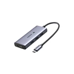 UGREEN - Hub USB C 4 en 1 De 3 Puertos USB-A 30 y 1 HDMI 50629