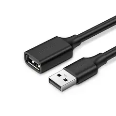 UGREEN - Cable Adaptador USB Hembra a USB Macho 1m negro 10314 Negro