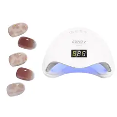 GENERICO - Sticky Nails - Uñas Adhesivas Tipo Gel + Luz LED - H002