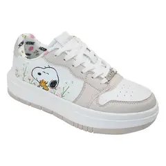 SNOOPY - Zapatillas Urbanas Mujer Blanco