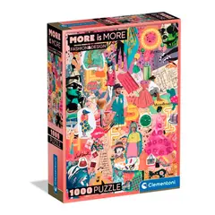 CLEMENTONI - Rompecabezas X 1000 piezasMas Es Mas Moda Y Diseño