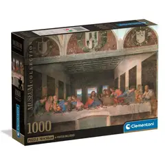Clementoni - Rompecabezas X 1000 piezas La Ultima Cena
