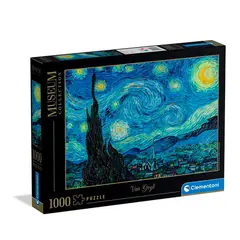 CLEMENTONI - Rompecabezas X 1000 piezas La Noche Estrellada