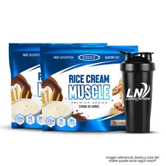 GENERICO - Crema de arroz 2.5 kg Bluhealth Nutrition - Vainilla PACK x 2