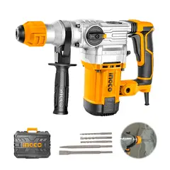 INGCO TOOLS - Rotomartillo Eléctrico 1500w Ingco Sds Plus 4 Funciones