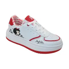MAFALDA - Zapatillas Urbanas Mujer Rojo
