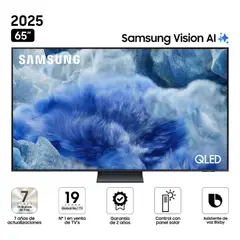 SAMSUNG - Televisor QLED 65 QN65Q8FAAGXPE Visión AI Smart TV Nuevo 2025
