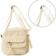 GENERICO - Cartera Classic Corduroy - Beige