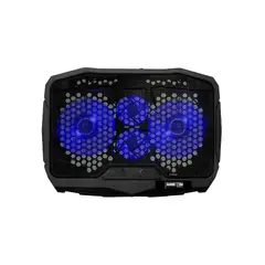 AIRBOOM - Cooler para Laptop con LED 4 Coolers 2USB Vortex 4 AB 008