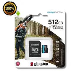 KINGSTON - Memoria Flash microSDXC Canvas Go Plus 512GB