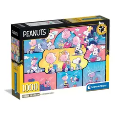 CLEMENTONI - Rompecabezas X 1000 piezas Peanuts Snoopy