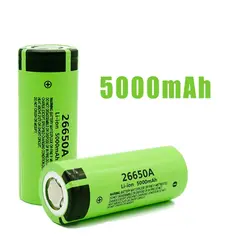 GENERICO - Batería Li-ion P 26650 3.7V 5000mAh