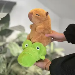 GENERICO - Peluche Capibara Cocodrilo 25cm