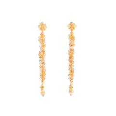 SAMANTHA PINTO HANDMADE ACCESSORIES - Aretes Virginia Dorado