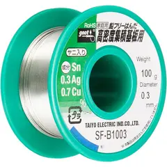 GOOT - Rollo De Estaño 03mm 100g Sn Ag Cu SF-B1003