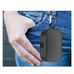 CASE - FUNDA PARA AUDIFONOS BUDS 6 PLAY - NEGRO